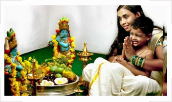 Vishu Celebration in Kerala